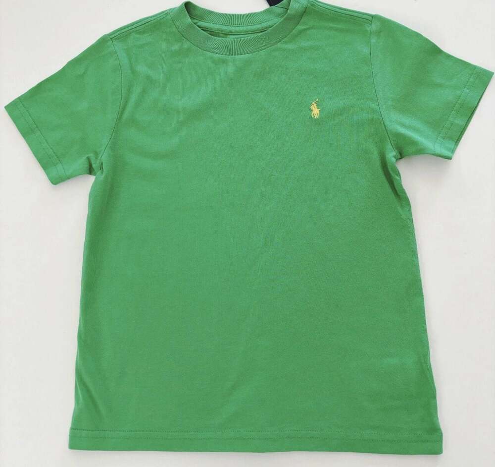 Polo Ralph Lauren Green Short Sleeve Classic Crewneck Tee- T Shirt -NWT